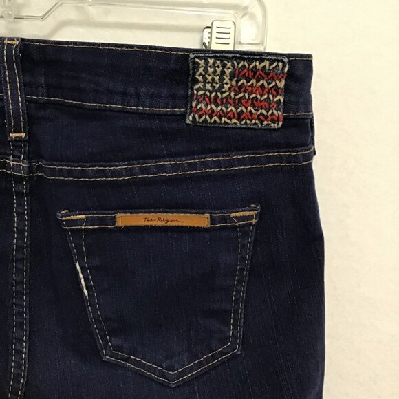 True Religion Halle Super Skinny Dark Wash Jeans Size 28 - Picture 8 of 13